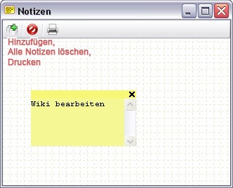 Notizen anlegen und verwalten